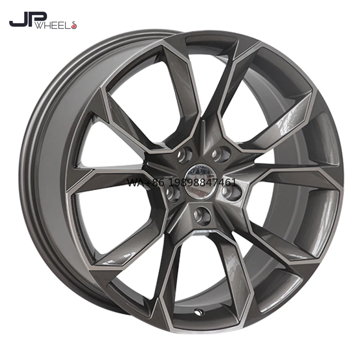 

New Factory Price 17-19 Inch Aluminum Alloy Wheels 5x112 PCD 40mm ET Black Finish for Skoda #14002