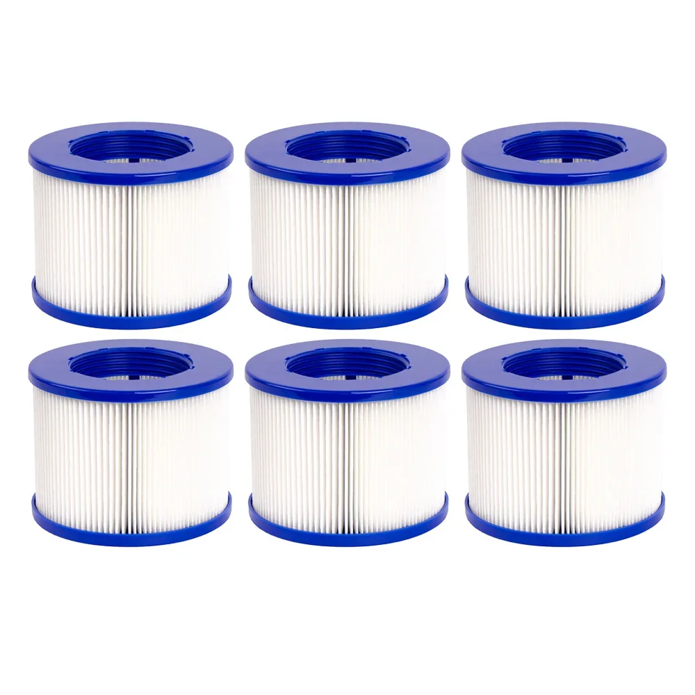 Type VI Filter Spa Filter Cartridge Compatible with GYMAX SPA & Most Hot Tub, Massage Pool, Inflatable Pool, Swimming Pool