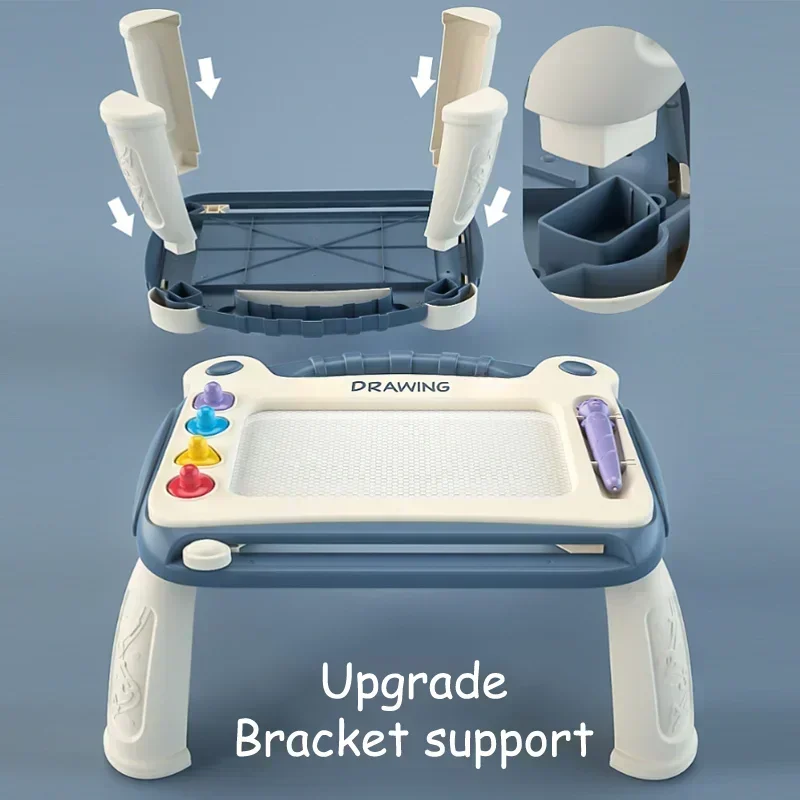 Kinder Magnetische Zeichnung Schreibtafel Farbige Graffiti Bord Kunst Bildung Zeichnung Spielzeug Interaktive Frühe Bildung kinder Spielzeug