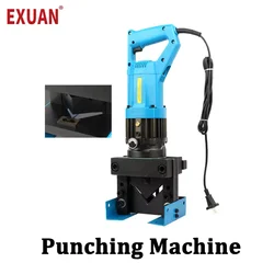 Portable Angle Steel Cutting Machine For Punching Machine Channel Steel Stainless Steel Electric Angle Steel Back Punching Tools