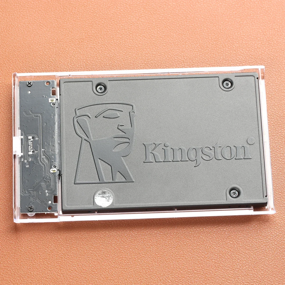 USB 2.0/3.0/Type C to SATA SSD HDD Enclosure, Tool-Free 2.5 inch 9.5mm External Hard Drive Enclosure, UASP/Max 2TB Supportive image 6