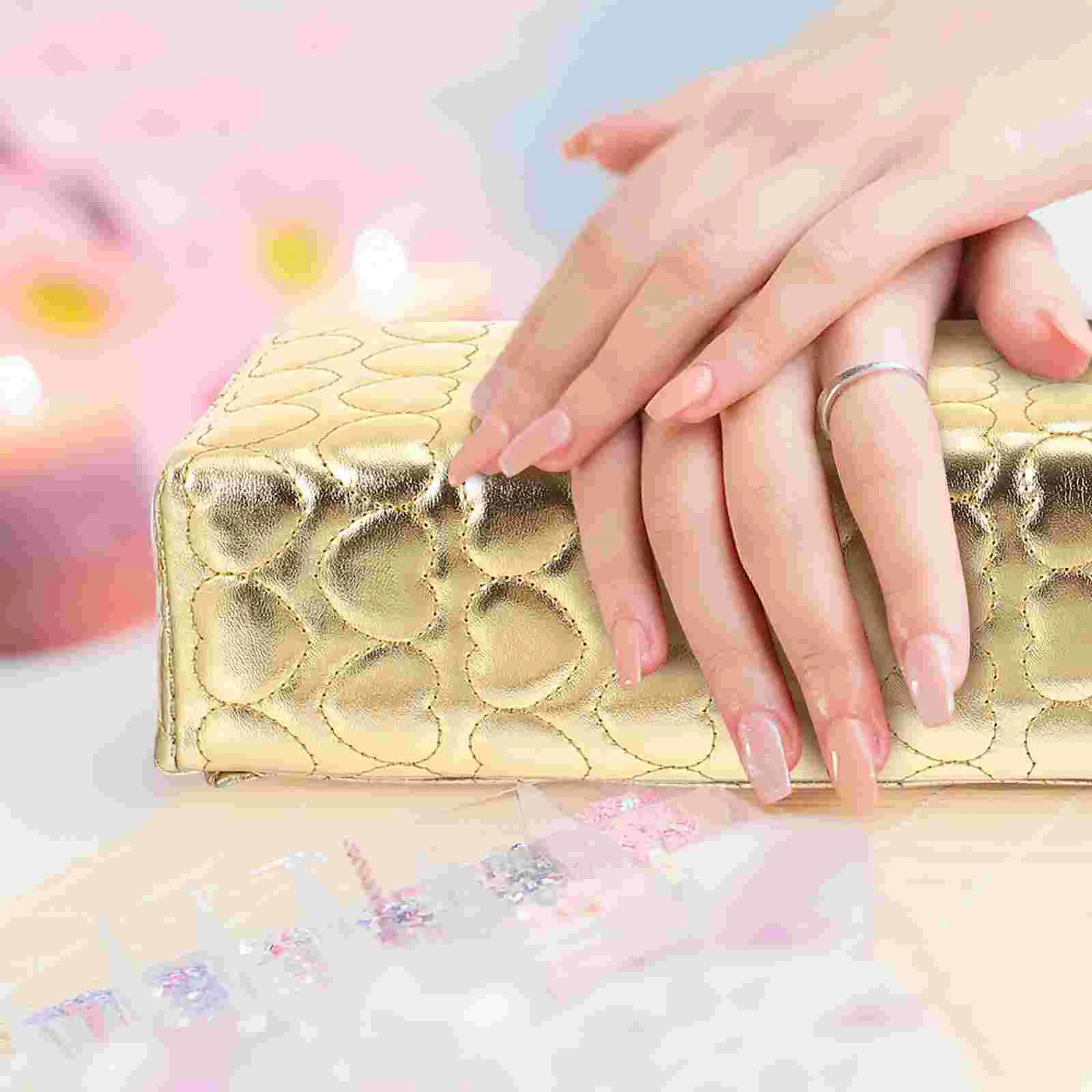 Nail Hand Pillow Manicure Rest Frame for Holder Pu Rests Cushion Arm