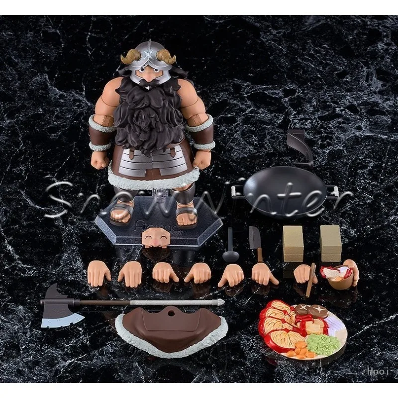 【In‑stock】Max Factory figma#657 Delicious in Dungeon Senshi Figure With Cooking‑Tool Accessories Collectible Model Toy