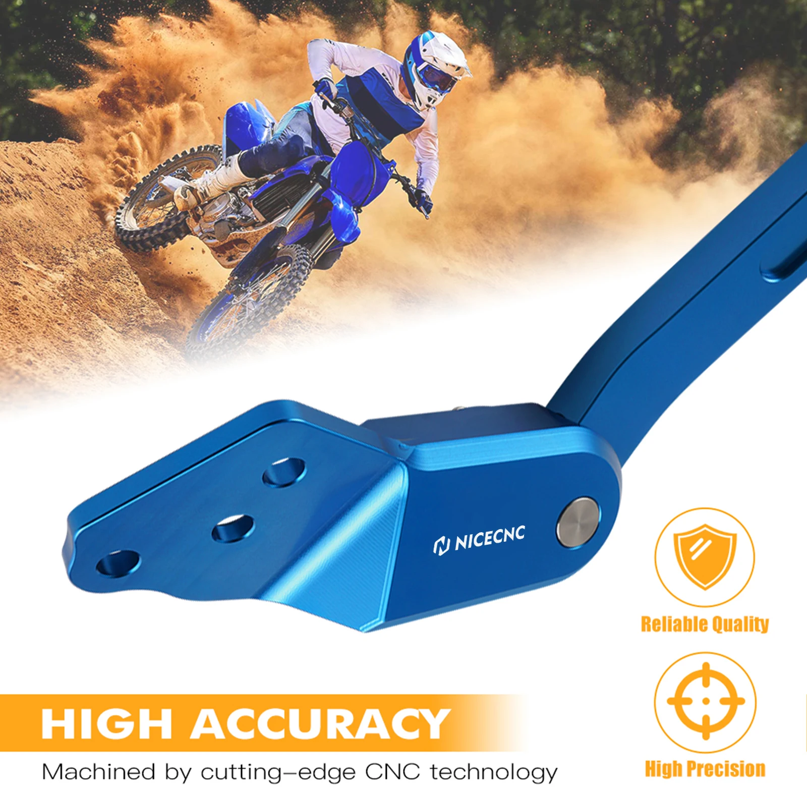 

NICECNC Kick Side Stand Kickstand Sidestand For YAMAHA YZ450F YZ250F YZ 250 450 F 250F 450F YZF 250 450 YZF250 YZF450 2014-2022