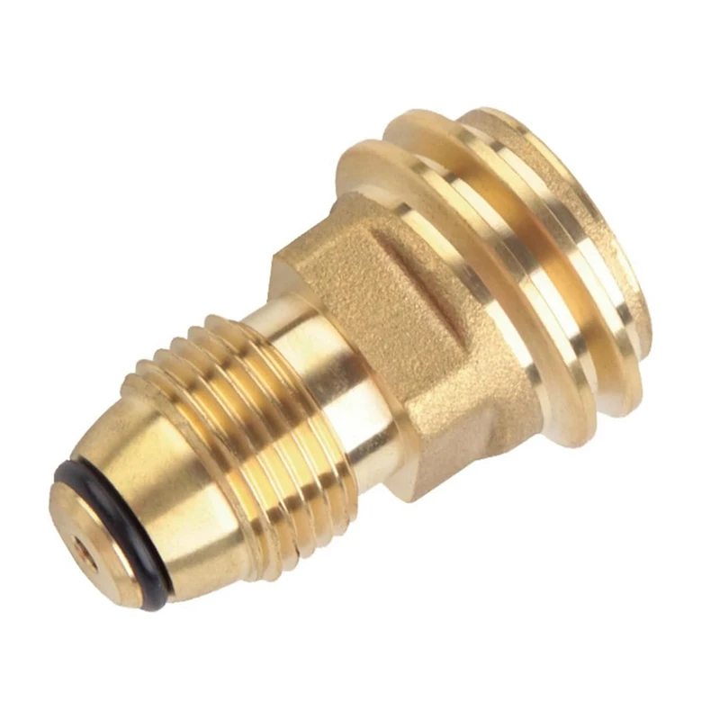 Simple And Safe Propane Adapter: Convert POL Tank Valve To QCC1 / Type1 Hose Or Regulator