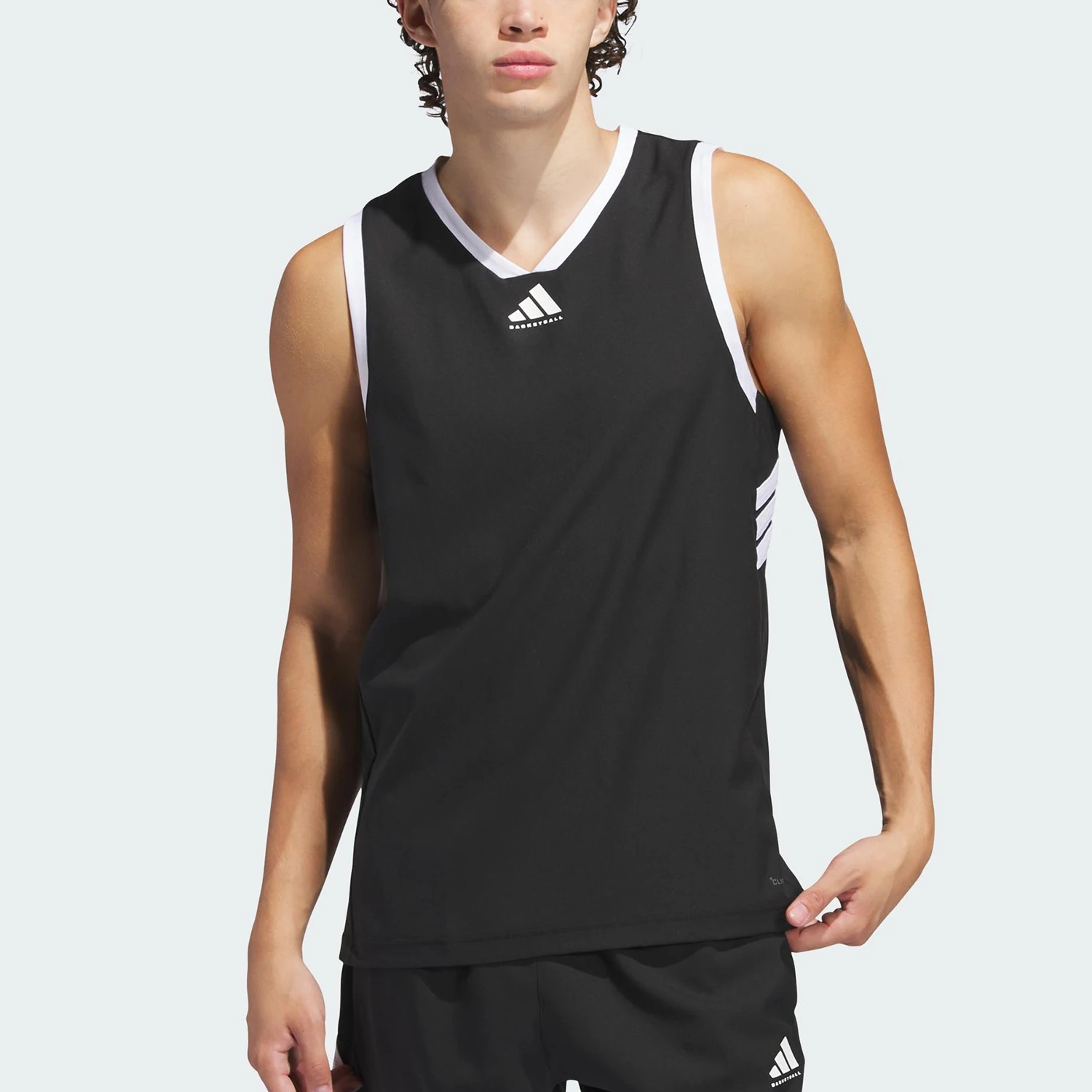 

Официальный оригинальный новый мужской баскетбольный серии Adidas, дышащий спортивный жилет JN0335