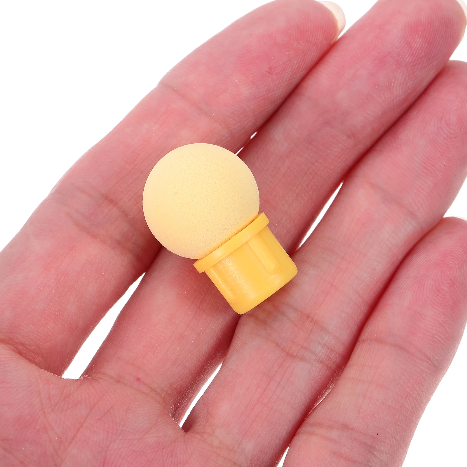 

10pcs Nail Tool Sponge Pen Tip Blooming Replacement Dotting Brush For UV Gel Acrylic Manicure Home Professional Use