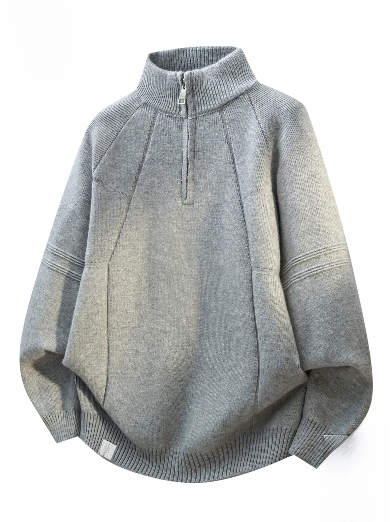 

PaulFrank Men's Casual Loose Knitted Sweater f High Collar Warm Casual Wear Polyester Blend Winter Faion Basic Sle