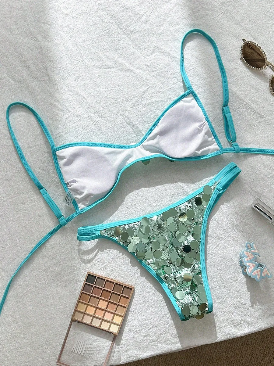 Thumbnail 3 - #50 Latest Womens Two Piece Bikini Sets Offers