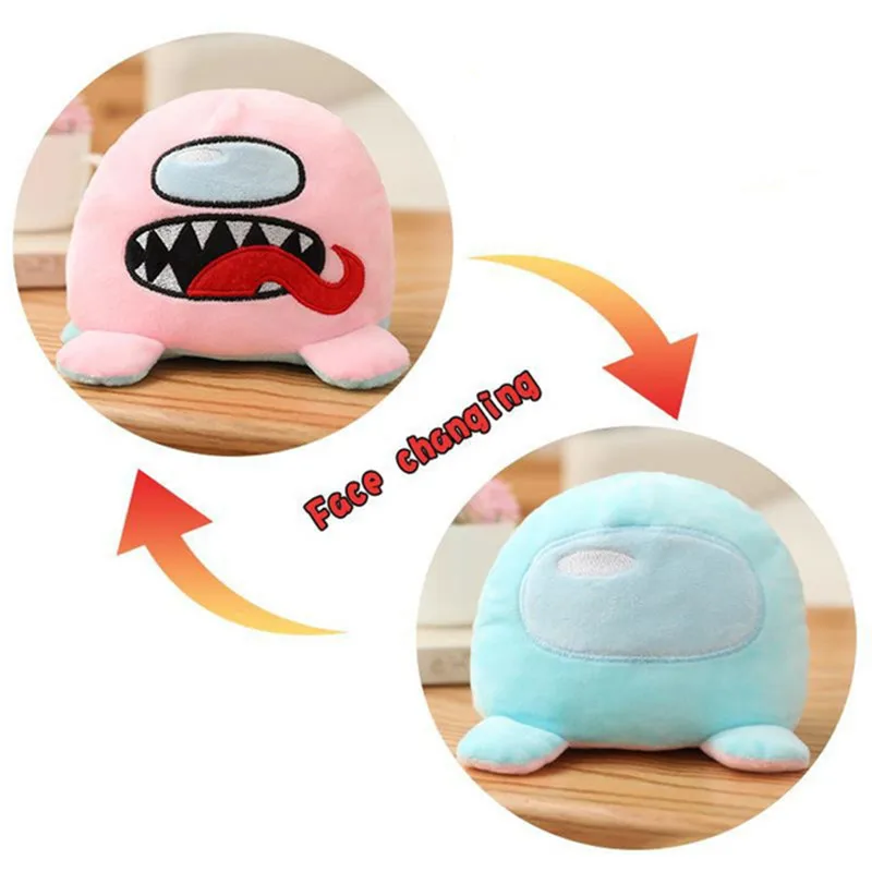 Children's double-sided plush, soft plush toys, Christmas gifts, home decoration, Kawaii