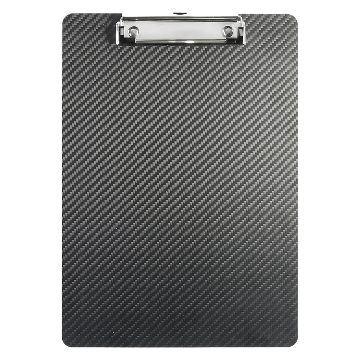 Y06A Klemmbrett aus echter Kohlefaser, 31,8 x 8,6 x 0,04 Zoll, ultraleicht und dünn, für 8,5 x 11 Zoll Standard-Buchstaben, Größe A4, Schwarz