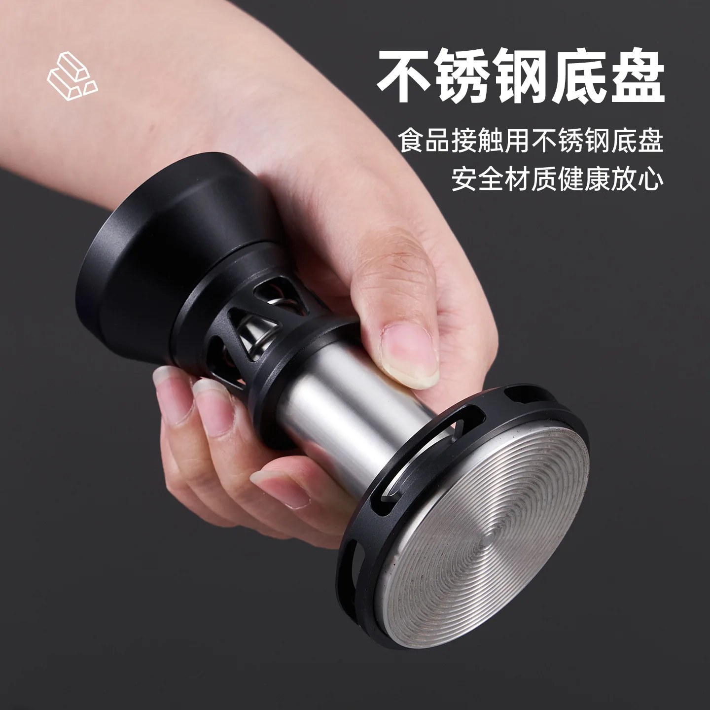 Impact Powder Hammer Impact Force Espresso Powder Press Elastic Espresso Machine Accessories Impact Powder Hammer
