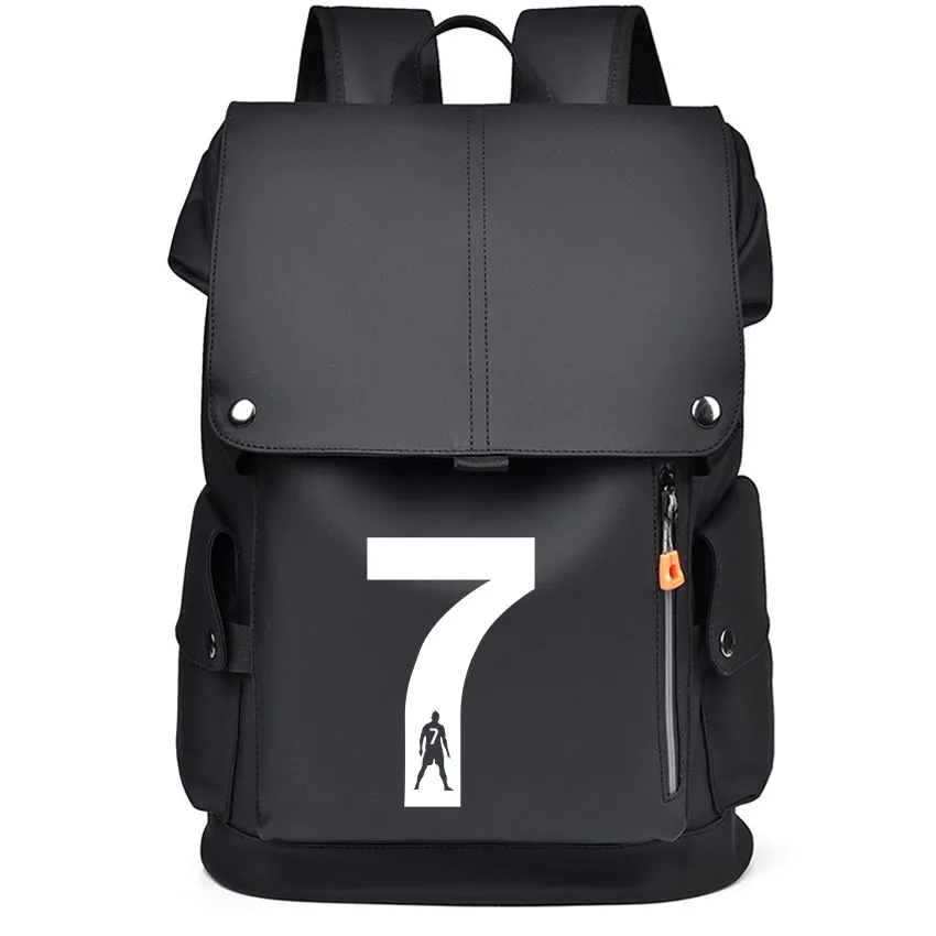 Zaino per laptop durevole impermeabile leggero da viaggio d'affari unisex Zaino multifunzionale Zaino femminile stampato CR7