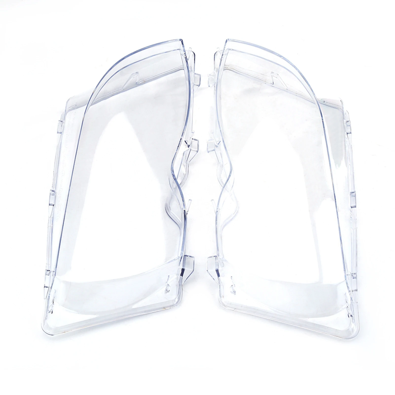 

2pcs Car Headlight Glass Clear Lens Cover for E46 4D 320i/325i/325xi/330i/330xi 02‑05 63126924043 63126924044 Headlight Glass