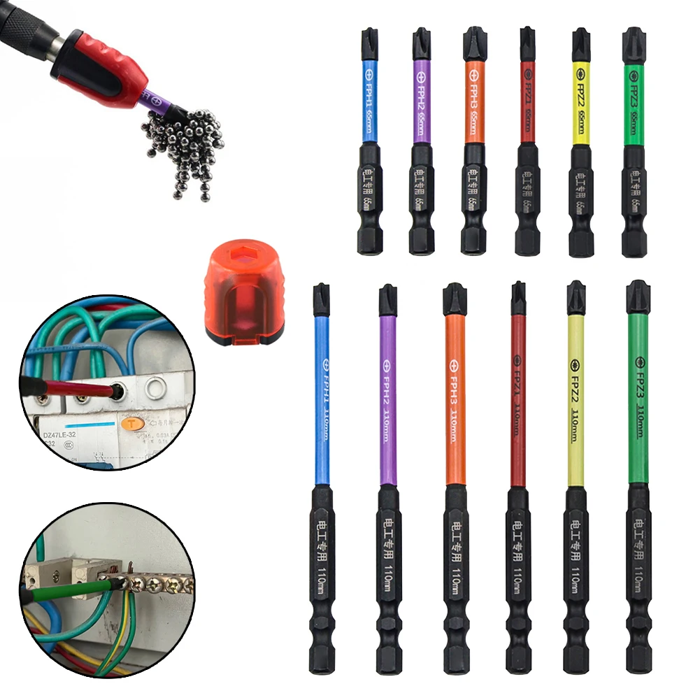 None Special Screwdriver Screwdriver Bits Circuit Breakers Socket Panels Special Cross 65mm 7mm Alloy Steel Black