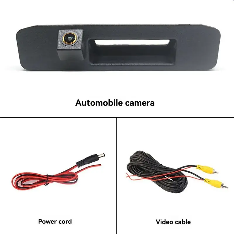 Car Handle For Mercedes Benz W205 Vito W447 W176 ML A180 A200 A260 GLA250 W117 Rearview Reverse Camera CVBS-AHD