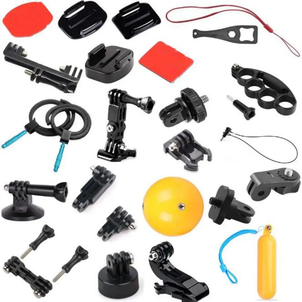 High Quality Universal Sports Camera Accessories Plastic 10 Styles J-Type Adapter Quick Install Board Base