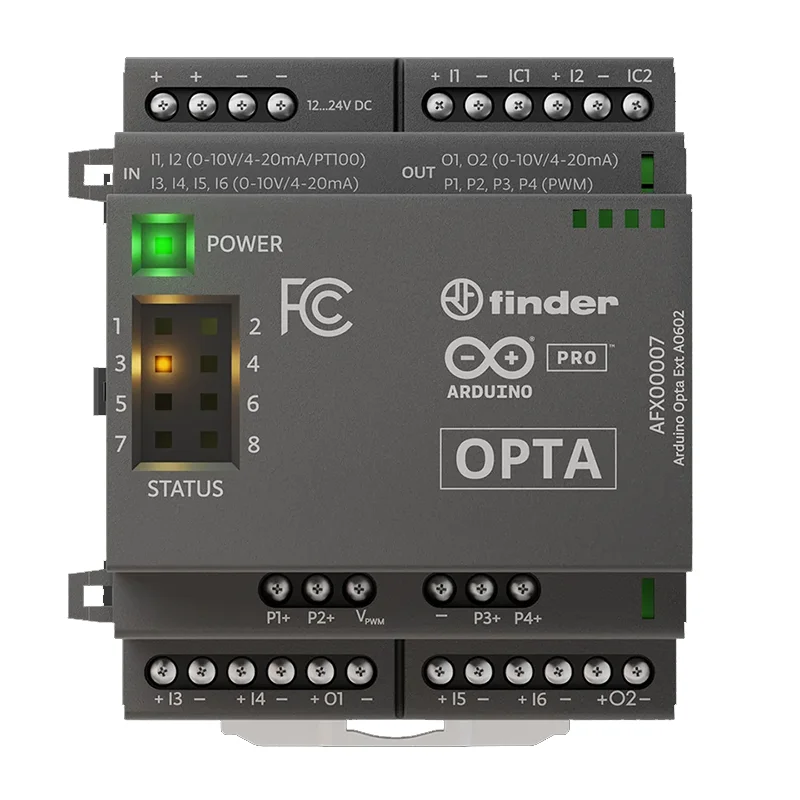 Arduino Pro Opta Ext A0602 AFX00007 Authentic Italian product RS485 Lite WiFi D1608S D1608E Finder Pro Micro PLC