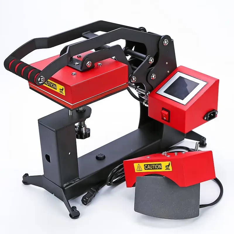 Cap Printing Machine 3 in 1 Combo Pen 15*15CM Heat Press Machine Sublimation Printing Machine for Hat Printer