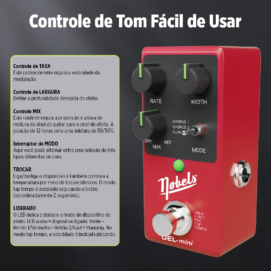 دواسة نوبلز CHO-mini الطبيعية التناظرية الصغيرة ذات تأثير سق مع حاوية معدنية مطورة جديدة وتوهج في مقابض المؤشر الداكن