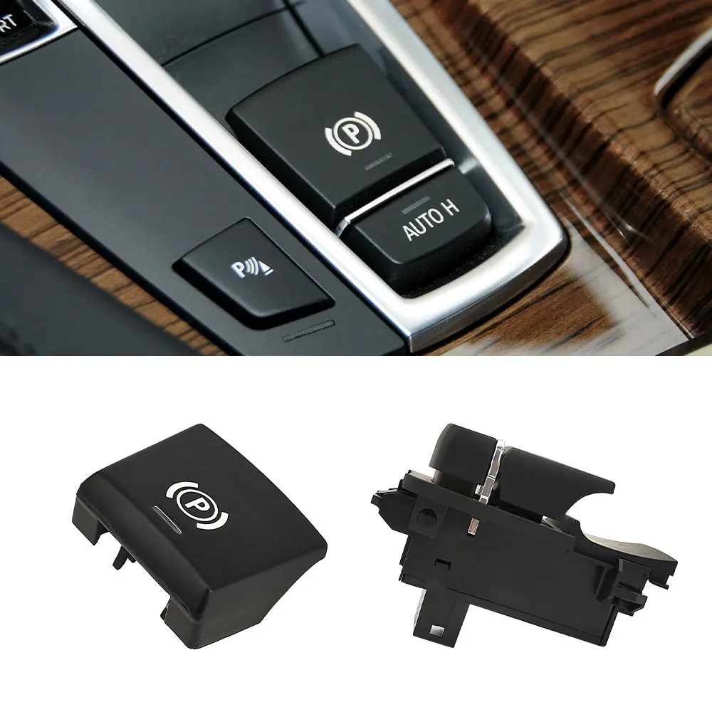 For BMW F15 F16 Car Parking Hand Brake Park Control Switch Button Accessory Replacement For BMW X5 X6 2014-2019