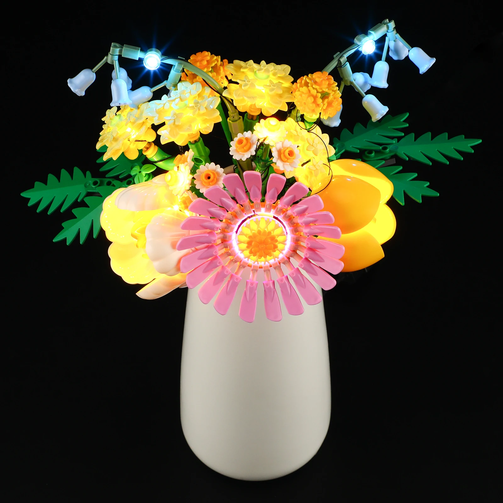 

Комплект освещения для LEGO Petite Sunny Bouquet 10347, набор не включает строительный блок (только комплект светодиодных фонарей)