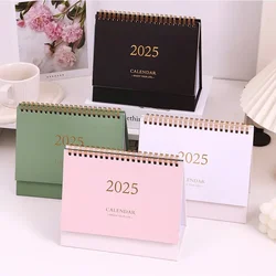 Color Desk Calendar, Office Calendar, Memo e Message Notebook, All English Desktop, Papelaria Agenda, Novo, 2025