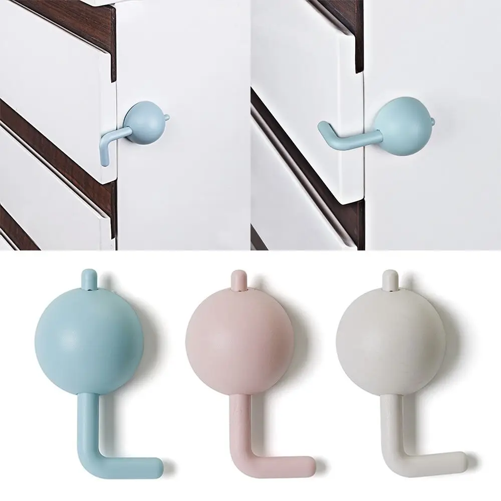 Multi-Functional Security Refrigerator Buckle Baby Safety Lock Anti-Pinch Hand Children Safety Cabinet Door Drawer Locks