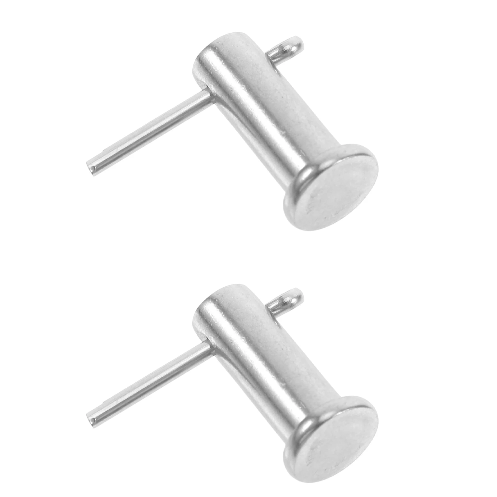 

304 Stainless Steel B-Type Clevis Pins Hole Positioning Flat Head Cylindrical Shape High Strength Material Suitable Furniture