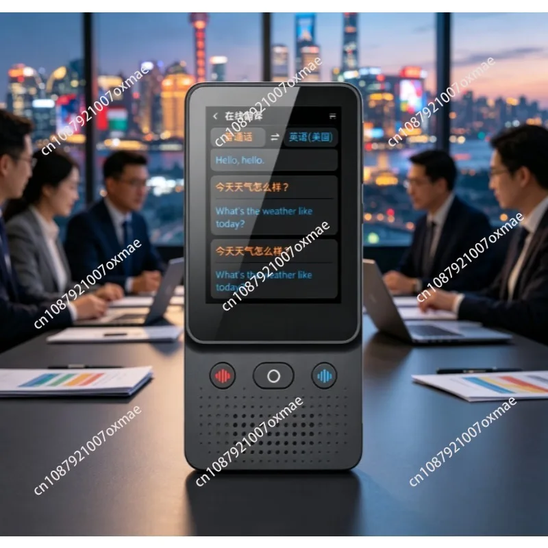 T21 Real-Time Smart Translator Device, Supports 138 Languages, Instant Voice, Text & Photo Translation Machine