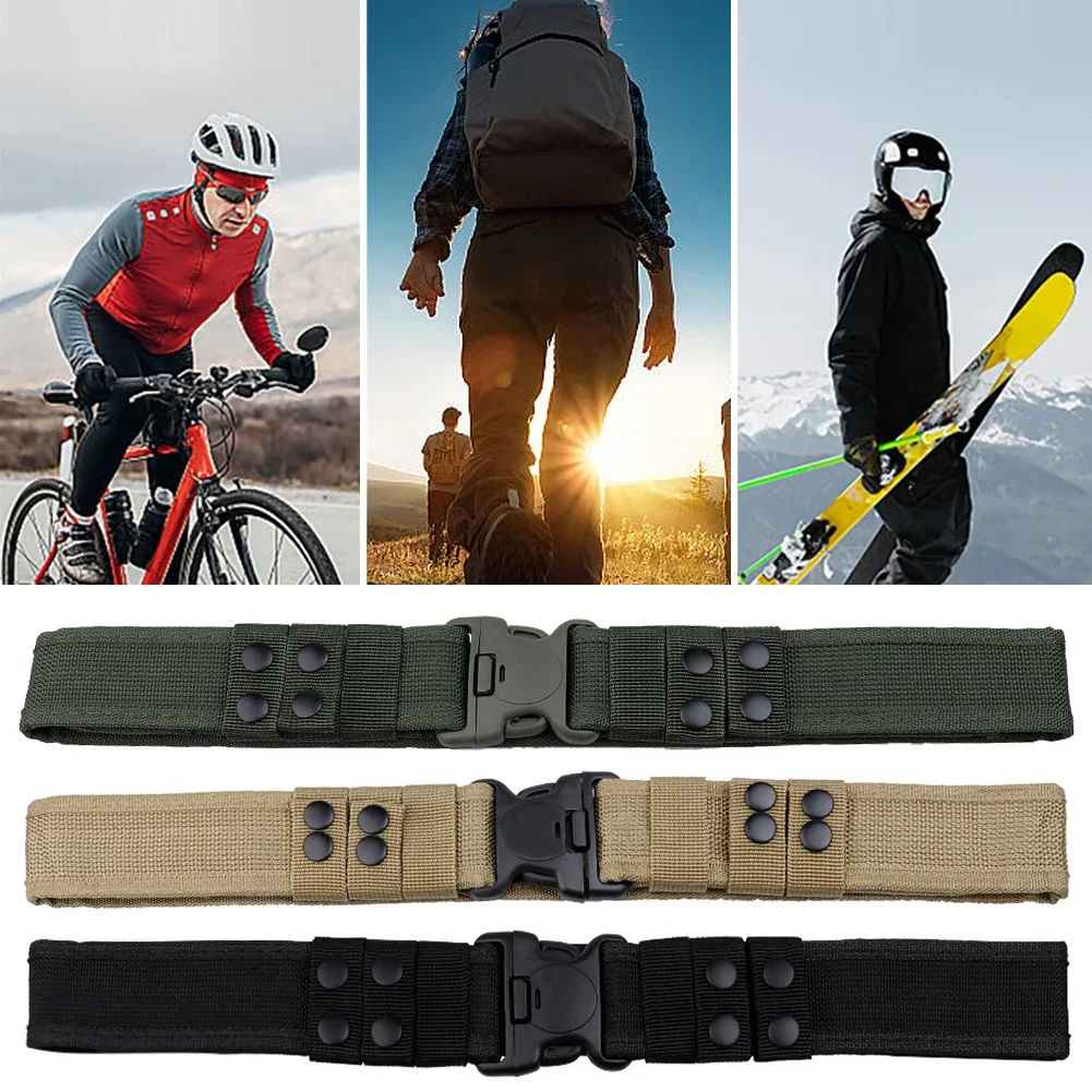 1 قطعة 140 سنتيمتر الإفراج السريع التكتيكية حزام القتالية نمط أحزمة موضة الرجال قماش أحزمة رجل الصيد في الهواء الطلق التمويه #3