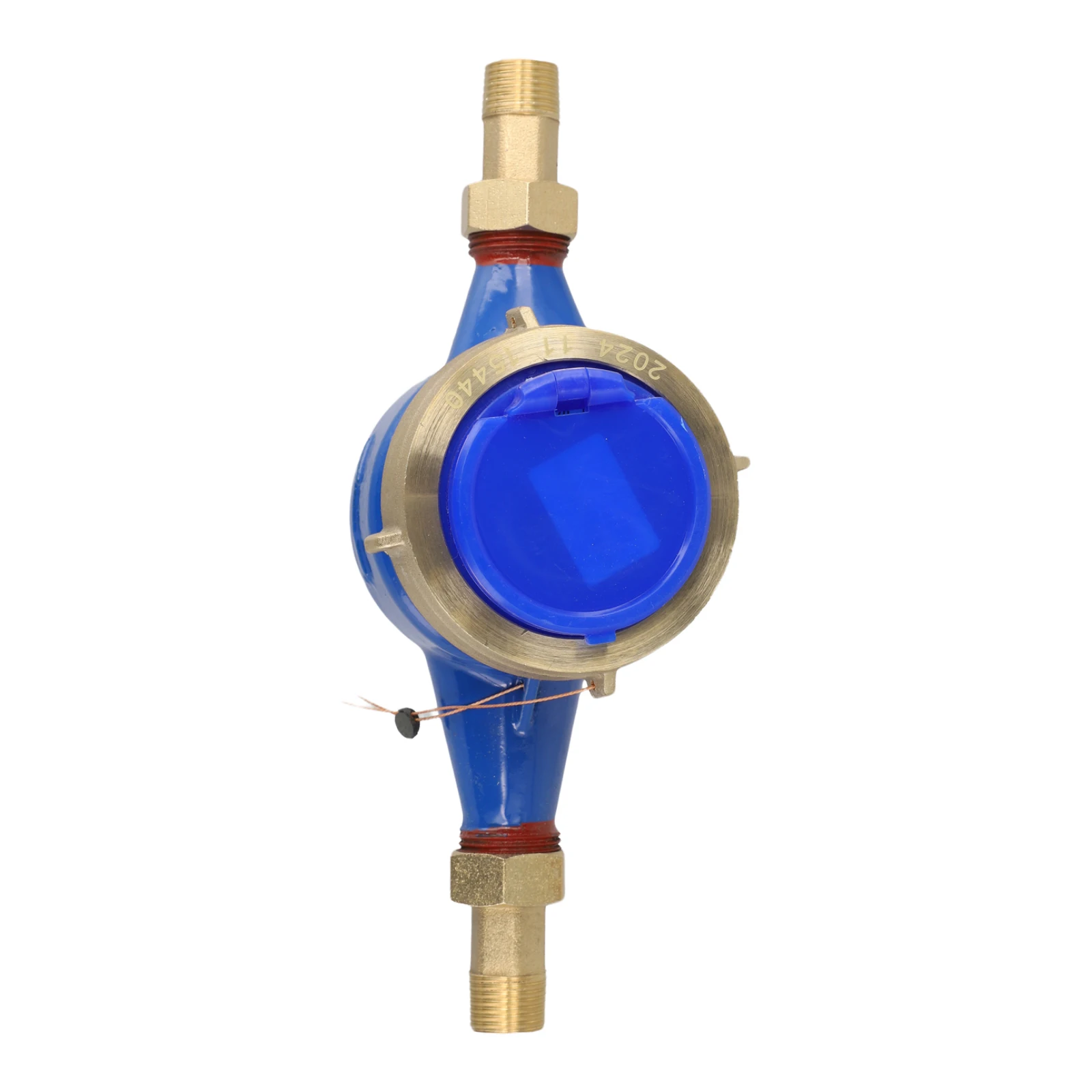 Water Management Digital Water Meter Leak-Proof Meter Built In Filter Extended Durability 4-Pointer Measurement