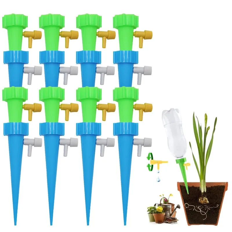 Automatisches Tropfbewässerungssystem Selbstbewässernder Dripper für Blumen, Pflanzen, Gewächshaus, Garten, Einstellbare Auto-Bewässerungsvorrichtung