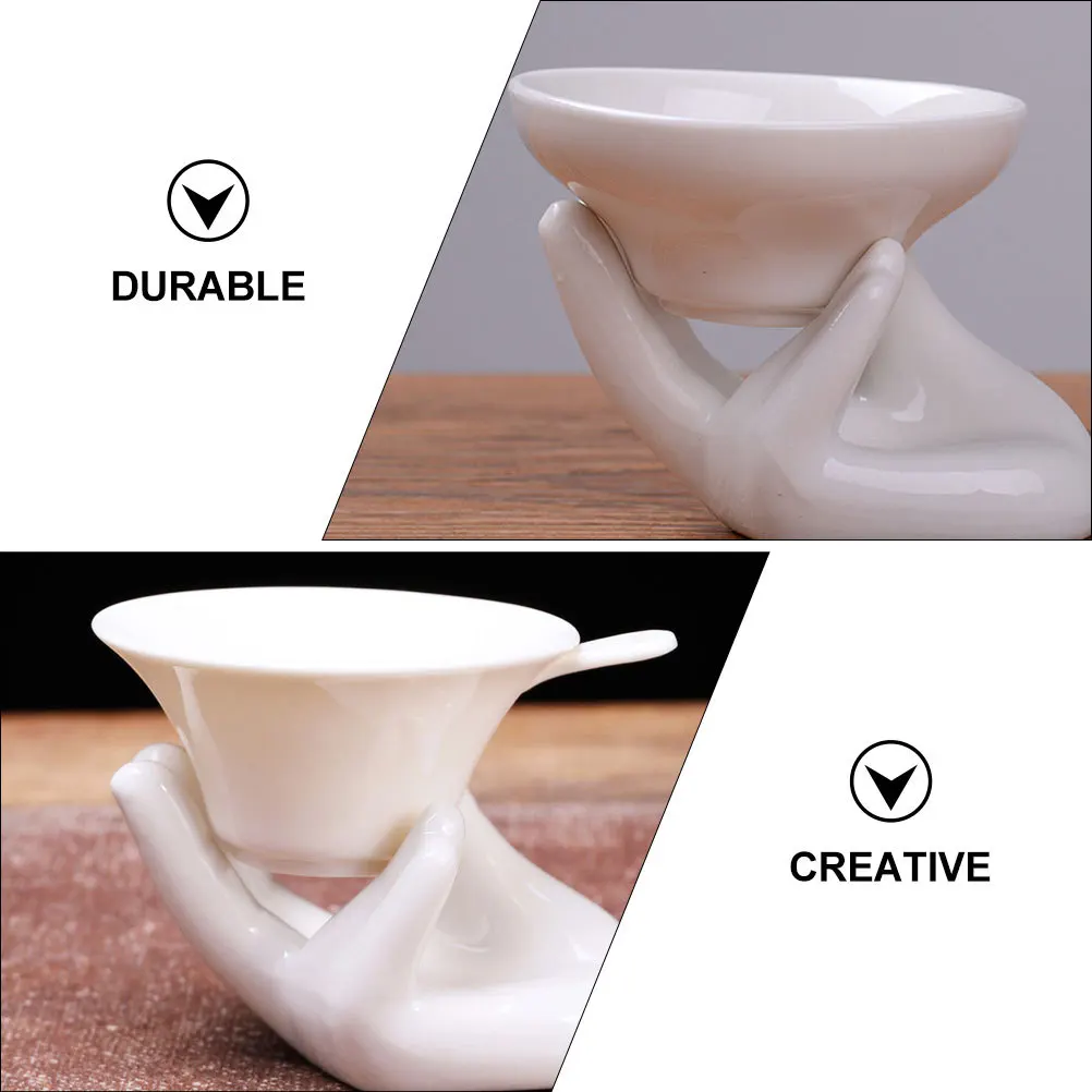 

2Sets Tea Filter Ceramic Made Sturdy Long Term Use Innovative Design Enhances Flavor Extraction Easy Clean Stylish Tea Time