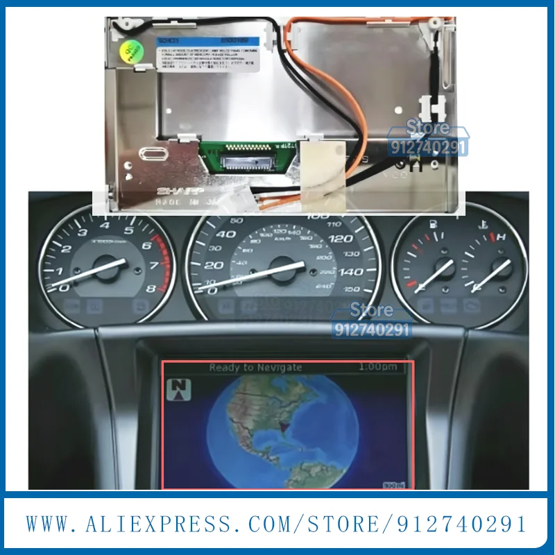 LCD Display Screen For Honda Gold Wing GL1800 2007-2013 Gauge Cluster 37100-MCA Motorcycle Motorbike Dashboard GPS Repair