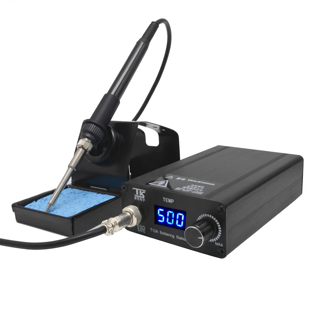 Quick Heating T12 Soldering Station High Quality Electronic Welding Iron New Version OLED Digital Repair Tools