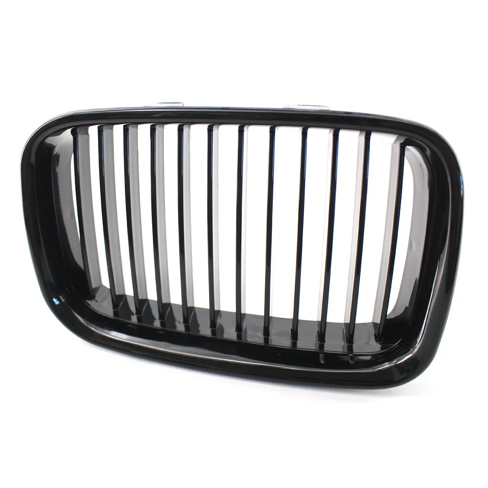 1 Pair Front Hood Bumper Kidney Grilles Grill Chrome for BMW 3-Series E36 Sedan Coupe Touring 1990-1996 51138122237 51138122238 view 2