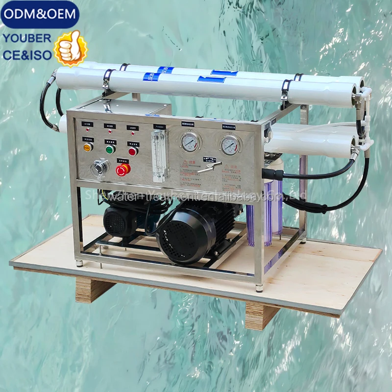 Ro Seawater Desalination Machine Desalination Plant Salt Water To Drinking Waterwater Filter Machine Water Treatment Machinery