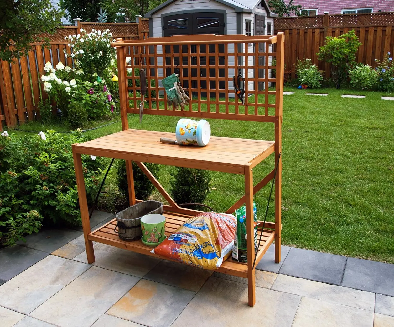 Foldable Potting Bench