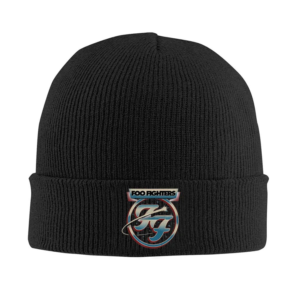 2026 FF logo star comet space Men Women Unisex Knitted Hat Beanie Pullover Cap Winter Thermal Warm Christmas Outdoor Cycling Hik