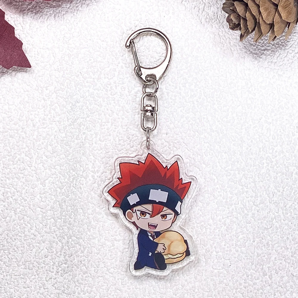 6Pcs Anime Mashle: Magic and Muscles Cute Car Keychain Accessories Acrylic Charms Pendant For Bag Key Holder Backpack Decoration