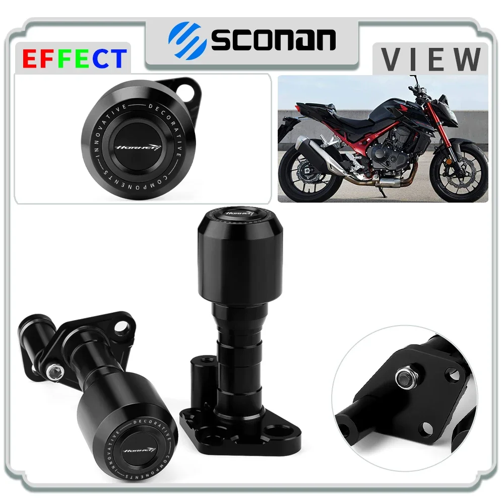 

For Honda CB750 HORNET cb 750 Hornet Moto accessories Engine Protection Cover Frame Sliders Crash Pad Falling Protector Guard