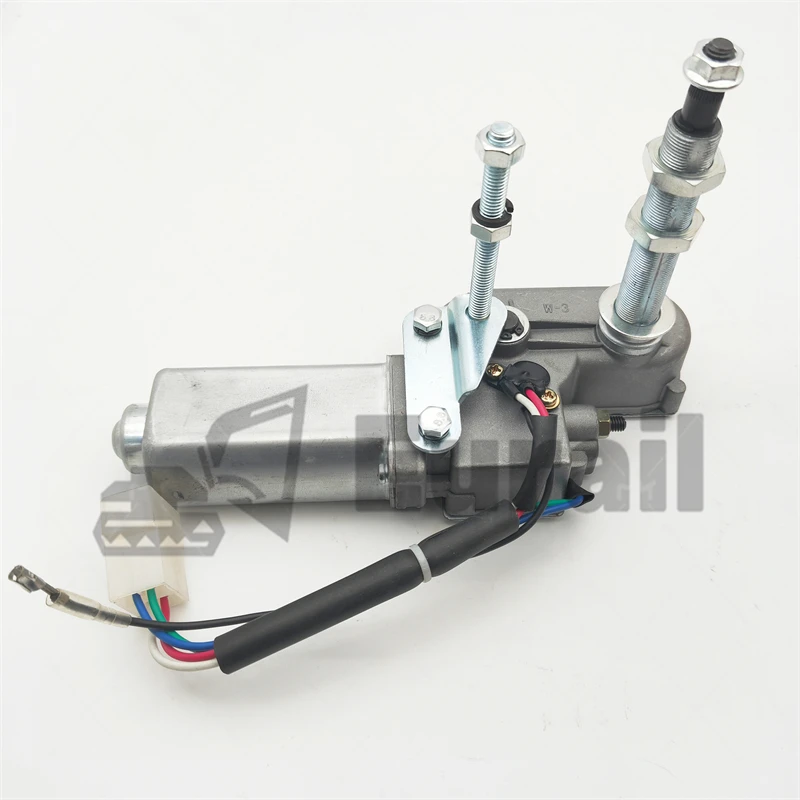 Wiper Motor For Doosan DX90-9C Daewoo DH60-7 80-7 Wiper Motor Wiper Motor 12V Excavator Parts