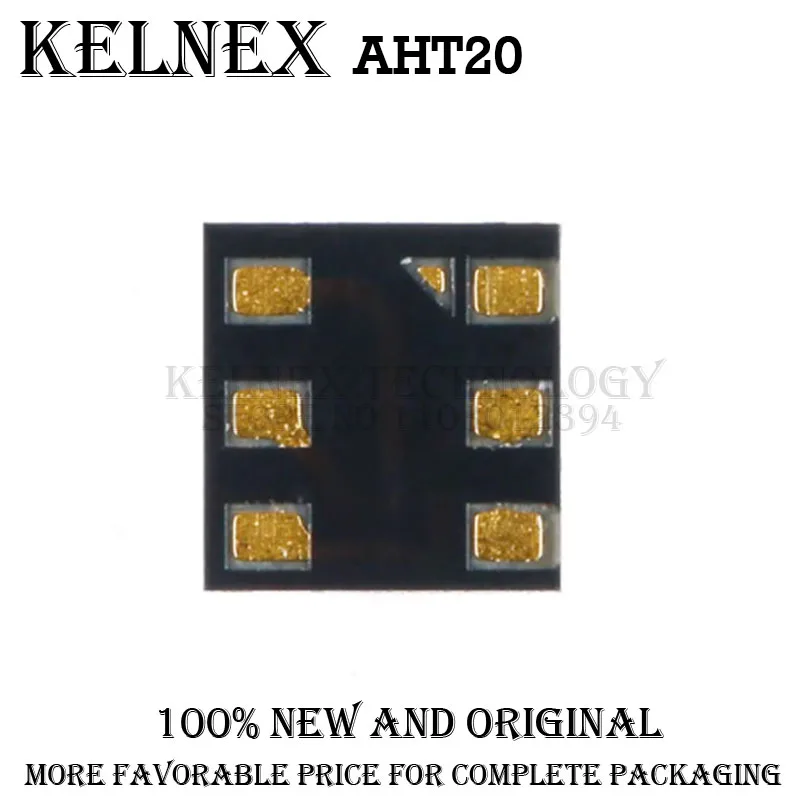 10pcs AHT20 Humidity and Temperature Sensor SMD package suitable for reflow soldering ic chip