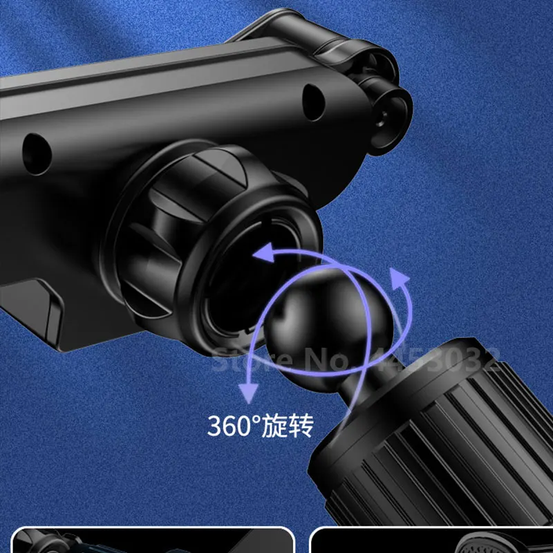 Gravity Car Phone Holder For Volkswagen Tiguan MK2 Air Vent Clip Mount Mobile Cell Phone Stand Universal GPS Support Accessories