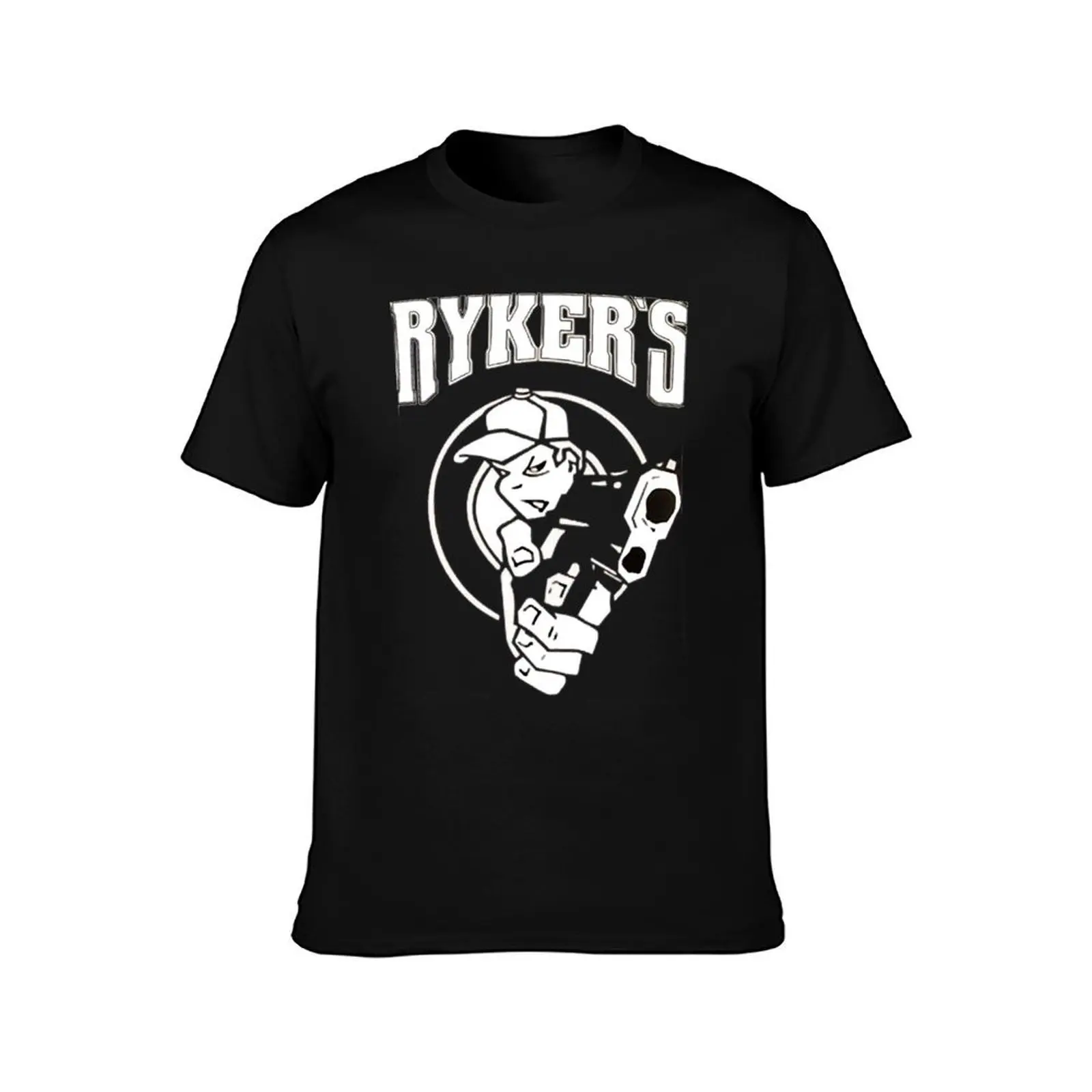 Needed Gifts Rykers To The Blood Slim Fit Vintage Photograp T-Shirt, Summer Casual Cotton Tee, Oversized Streetwear Tops
