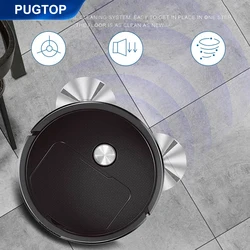 3 In 1 Smart Sweeping Robot Home Mini Sweeper Sweeping and Vacuuming Wireless Vacuum Cleaner Sweeping Robots For Home Office Use