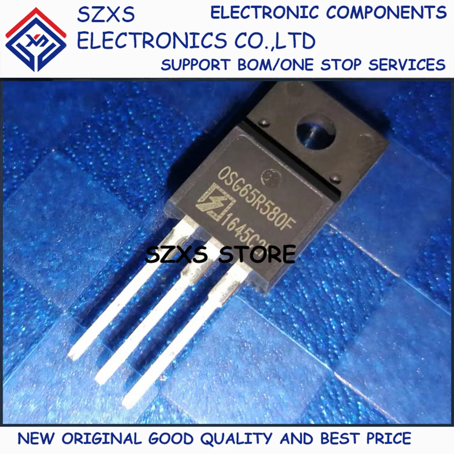 

New Original 10Pcs OSG65R580F 0SG65R580F TO-220F 650V 8A MOSEFT Field Effect Transistor In Stock Good Quality