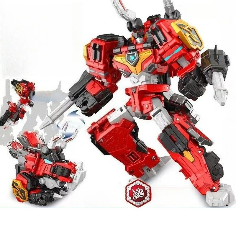 

Деформационная игрушка-робот, пылающие фигурки трицератопса, пластиковая модель, 6,7 дюйма/17 см, набор игрушек Nwe для мальчиков, подарки на Рождество и день рождения