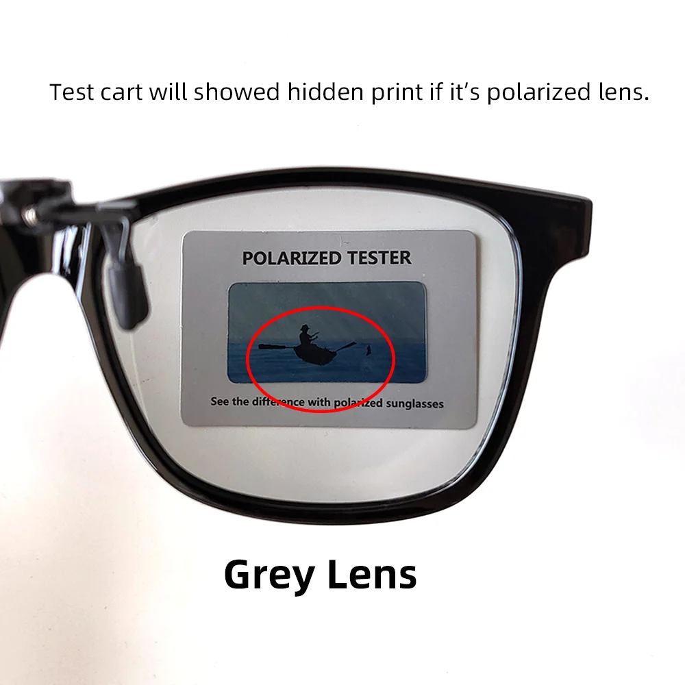 VIVIBEE Hight Quality 10 pcs Polarized Lens Test Card for Sunglasses and Night Vision Glasses